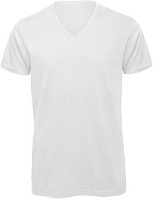 CGTM044 T-shirt Organic Inspire de homem com decote em V tam...