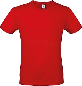 CGTU01TC T-shirt de homem #E150 tam: XXL cor: Red : B&C