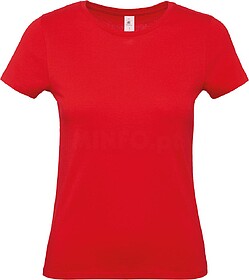 CGTW02TC T-shirt de senhora #E150 tam: XS cor: Red : B&C