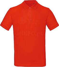 CGPM430C Polo bio homem tam: XL cor: Fire Red : B&C