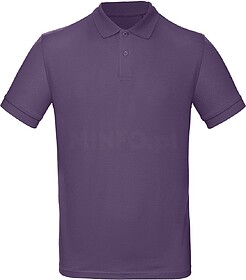 CGPM430C Polo bio homem tam: L cor: Radiant Purple : B&C