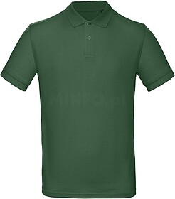 CGPM430C Polo bio homem tam: M cor: Bottle Green : B&C