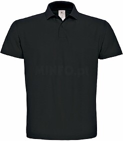 CGPUI10CX ID.001Polo piqué tam: 4XL cor: Black : B&C