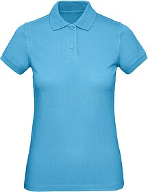 CGPW440C Polo bio senhora tam: M cor: Very Turquoise : B&C