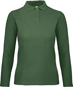 CGPWI13C Polo de senhora ID.001 manga comprida tam: L cor: B...