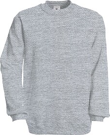 CGSET Sweatshirt com decote redondo tam: M cor: Heather Grey...