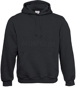 CGWU620 Sweatshirt com capuz tam: M cor: Black : B&C