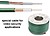 Cabo coaxial RG-59U B/U cor verde bobine 100mt Venda Multiplos: 0 unid G-CXCRG59G - imagem 1