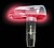 Bico de esguicho com LED vermelho para Auto Venda Multiplos: 0 unid G-CHL1R - imagem 1