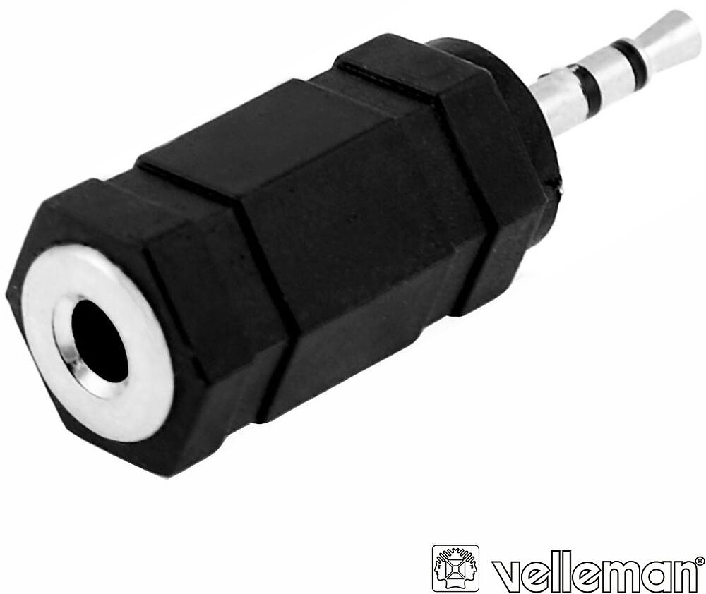 Adaptador JACK 3.5 St (M)/ / JACK 3.5 Mo (F) G-CAA21