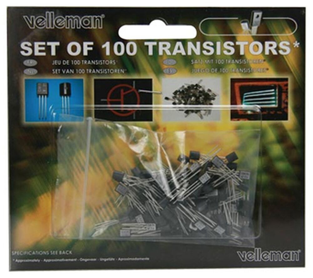 Kit Transistor C/ 100 Peças G-K/TRANS1
