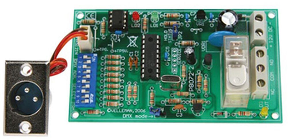 Relé controlada p/DMX G-VM138
