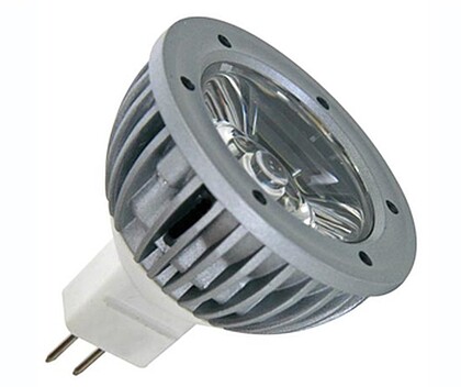 G-LAMPL1MR16CW : Velleman 1W LED Lamp - 120AC/DC - MR16 (Branco Frio 6400K)