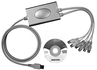 G-DVR4USBH : DVR com 4Canais USB - H.264