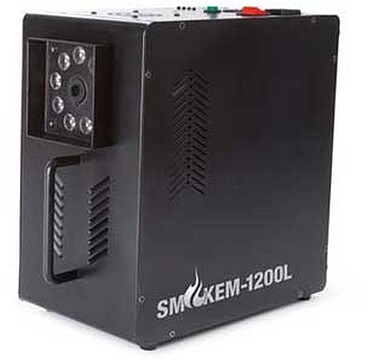 VELHQSM10008 : Maquina de fumo de 1000W com DMX e efeitos RGB