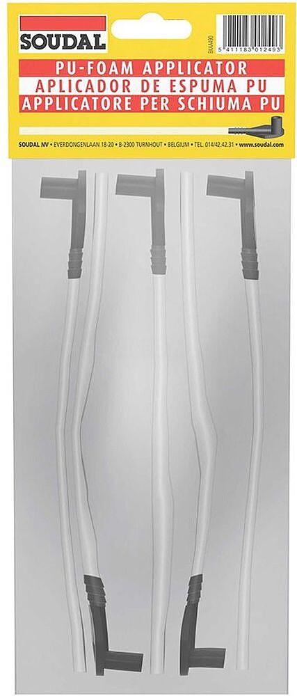 Bolha 5 Canulas para Espuma PU Soudal 96428