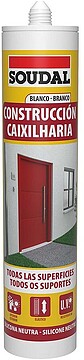 96417 SILICONE DE CONSTRUÇÃO NEUTRO BRANCO 290ML SOUDAL