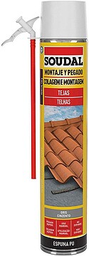 G-96431 : 96431 ESPUMA PARA TEJA CANULA CINZA 750ml SOUDAL