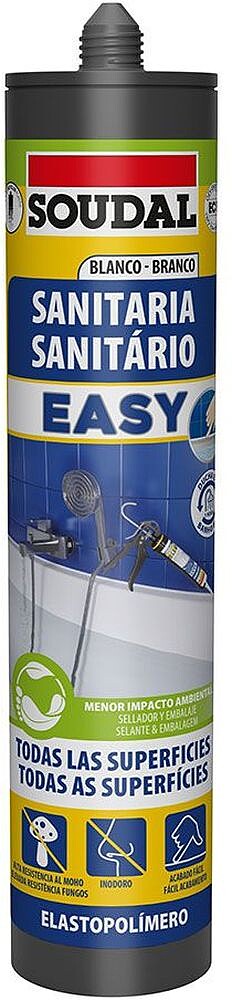 Sanitário Fácil Branco 290ml Soudal 158090 G-96437