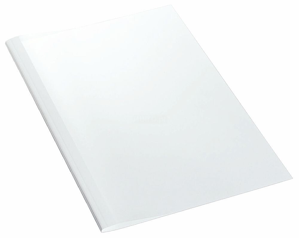 Capas Térmicas em Cartão Liso Lomb 4 MM. (40 Fls) branco CX.100 177160