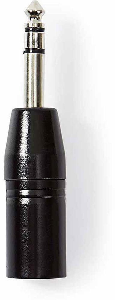 Ficha Adaptadora XLR 3p Macho/ Jack 6.35mm Macho St COTP15943BK