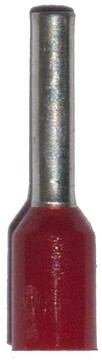 G-45084 : 45084 PONTA ISOLADA 01,00 mm², VERMELHA, 100 unid