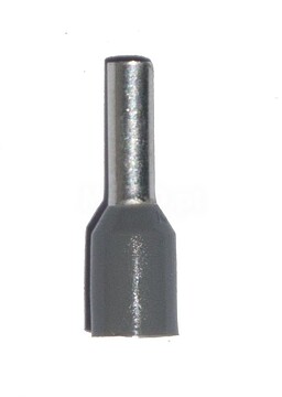 G-45088 : 45088 PONTA ISOLADA 02,50 mm², CINZA, 100 unid