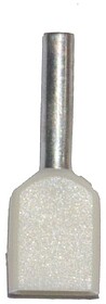 G-45080 : 45080 PONTA ISOLADA 00,50 mm², DUPLA, BRANCA, 100...