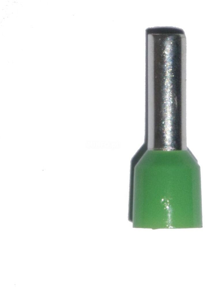 Ponta Isolada 06,00 mm², Verde, 100 unid G-45092