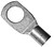 Terminal Tubular de Cobre para Cabo de 6MM e Furo de 6MM Embalagem 25 Peças G-48659 - imagem 1