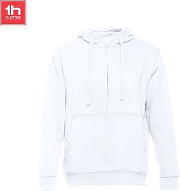 AMSTERDAM Sweatshirt com fecho e capuz para homem 320 g/m2 t...