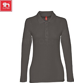 BERN WOMEN Polo de manga comprida para senhora 210 g/m2 tam:...