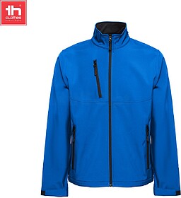 EANES Casaco softshell de 2 camadas 280 g/m2 tam: M cor: Azu...