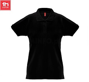 MONACO WOMEN Polo para senhora 240 g/m2 tam: M cor: Preto - ...