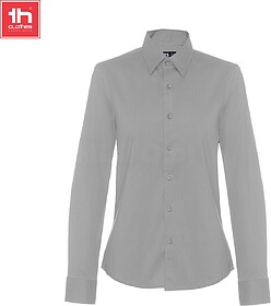 PARIS WOMEN Camisa popelina de manga comprida para senhora 1...