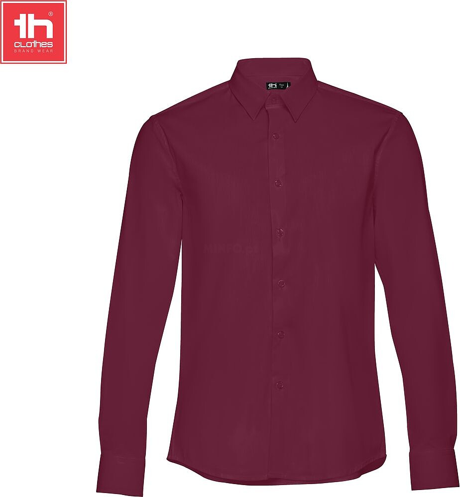 Camisa popelina de manga comprida para homem 115 g/m2 PARIS