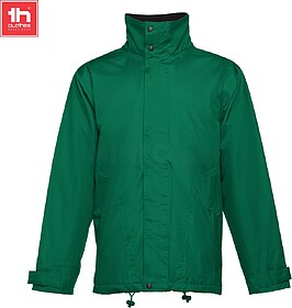LIUBLIANA Parka unissexo acolchoada tam: M cor: Verde Flores...