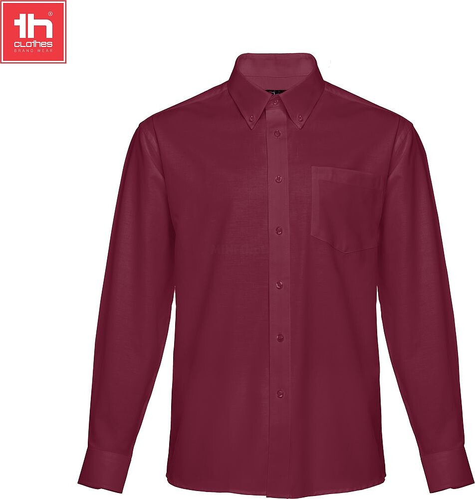 Camisa oxford de manga comprida para homem 130 g/m2 TOKYO