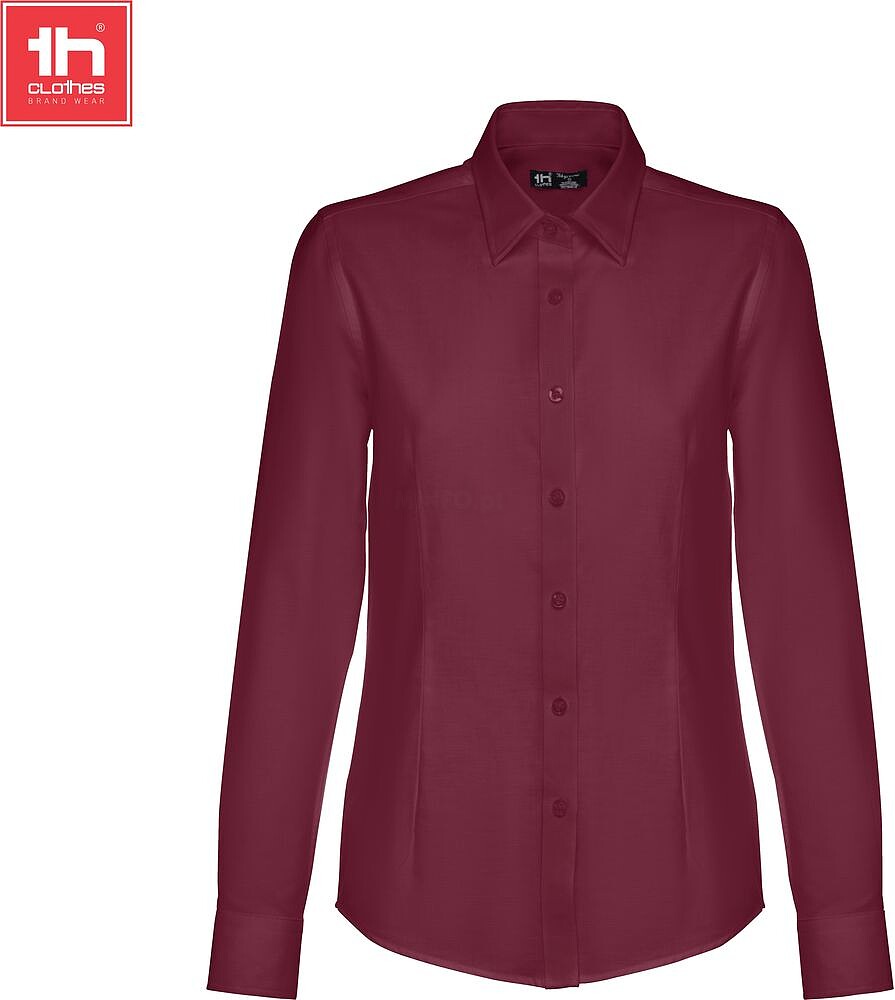 Camisa oxford de manga comprida para senhora 130 g/m2 TOKYO WOMEN
