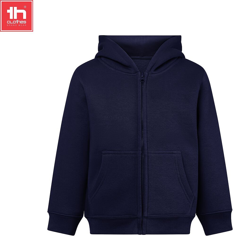 Sweatshirt com fecho e capuz para criança 320 g/m2 AMSTERDAM KIDS