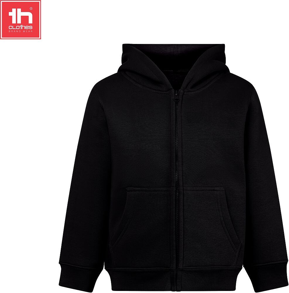 Sweatshirt com fecho e capuz para criança 320 g/m2 AMSTERDAM KIDS