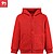 Sweatshirt com fecho e capuz para criança 320 g/m2 AMSTERDAM KIDS - imagem 1