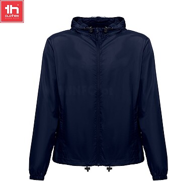 Corta-vento unissexo com capuz forrado a mesh 65g/m2 DUBLINERS