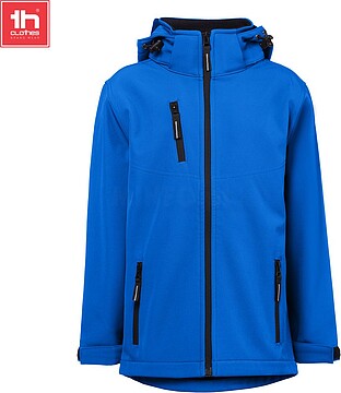 Softshell com capuz removível para criança 280 g/m2 ZAGREB KIDS