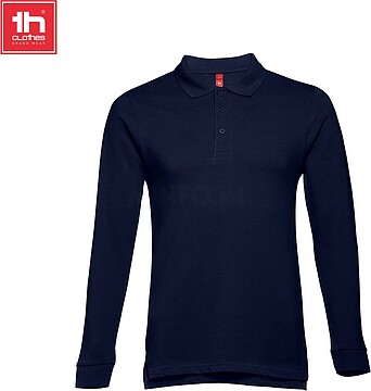 Polo de manga comprida para homem 210 g/m2 BERN