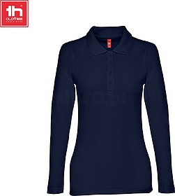 BERN WOMEN Polo de manga comprida para senhora 210 g/m2 tam:...