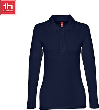 Polo de manga comprida para senhora 210 g/m2 BERN WOMEN
