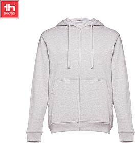 AMSTERDAM Sweatshirt com fecho e capuz para homem 320 g/m2 t...