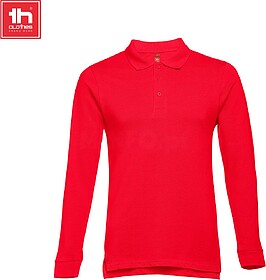 BERN Polo de manga comprida para homem 210 g/m2 tam: S cor: ...