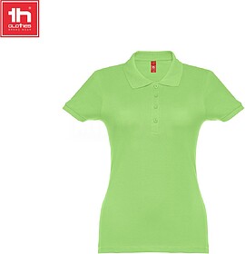 EVE Polo para senhora 195 g/m2 tam: M cor: Verde Maçã - Th...